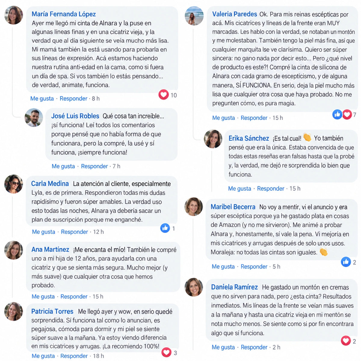 Tiras de Silicona de Grado Medico